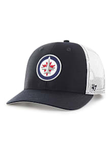 47 Winnipeg Jets Trucker Adjustable Hat - Navy Blue