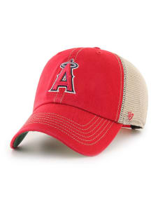 47 Los Angeles Angels Trawler Clean Up Adjustable Hat - Red