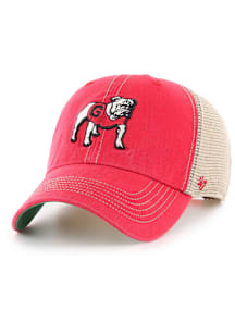 47 Georgia Bulldogs Vintage Trawler Clean Up Adjustable Hat - Red