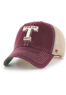 47 Texas A&amp;M Aggies Vintage Trawler Clean Up Adjustable Hat - Maroon