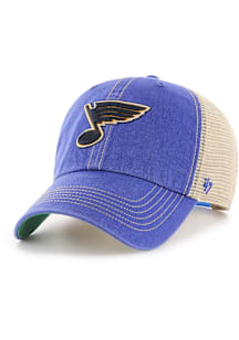 47 St Louis Blues Trawler Clean Up Adjustable Hat - Blue