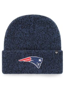 47 New England Patriots Navy Blue Brain Freeze Cuff Mens Knit Hat