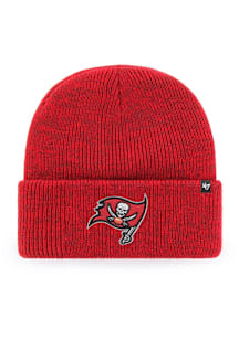 47 Tampa Bay Buccaneers Red Brain Freeze Cuff Mens Knit Hat