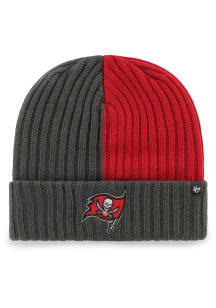 47 Tampa Bay Buccaneers Graphite Fracture Cuff Mens Knit Hat