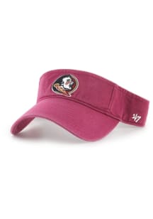 47 Florida State Seminoles Mens Cardinal Clean Up Adjustable Visor
