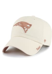 47 New England Patriots Natural Ballpark Cheer Clean Up Womens Adjustable Hat