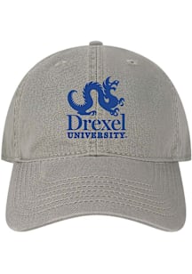 Drexel Dragons EZA Twill Adjustable Adjustable Hat - Grey