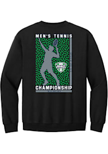 Summit Sportswear MAC Mens Black Men's Tennis Championship 2026 Long Sleeve Crew Sweatshirt