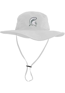 LogoFit Michigan State Spartans White Boonie Mens Bucket Hat
