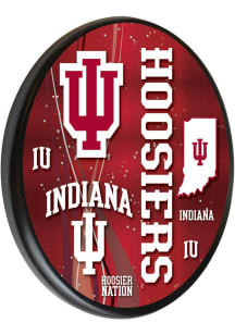 Indiana Hoosiers Printed Sign - Black