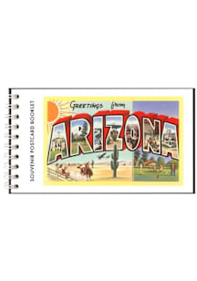 Arizona Greetings from Arizona Set of 4 Booklet Postcard