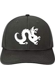 Drexel Dragons Mens Black Back Nine Stretch Fit Primary Mark Flex Hat