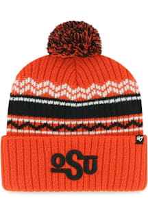 47 Oklahoma State Cowboys Orange Polar Vortex Cuff Youth Knit Hat