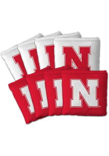 Red Nebraska Cornhuskers 8pk Corn Hole Bags