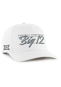 47 Big 12 Event Rope Hitch Adjustable Hat - White