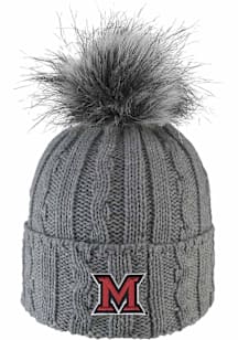 LogoFit Miami RedHawks Grey Alps Womens Knit Hat