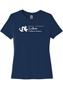 Summit Sportswear Drexel Dragons Womens Navy Blue College of Business Short Sleeve T-Shirt