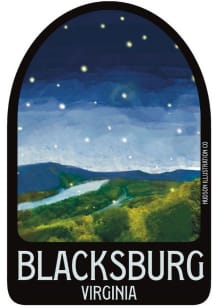 Blacksburg Window Cityscape Magnet