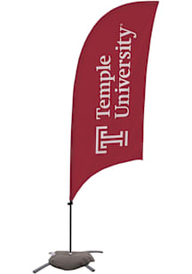 Temple Owls 7.5' Tall Team Flag