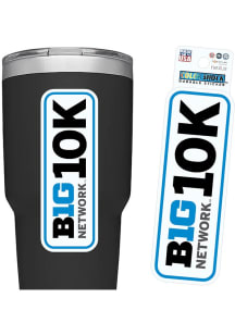 White Big Ten 10K Durable Stickers