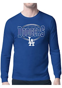 Starter Los Angeles Dodgers Blue Team Track Long Sleeve T Shirt