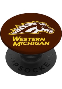 Brown Western Michigan Broncos Pop Socket PopSocket