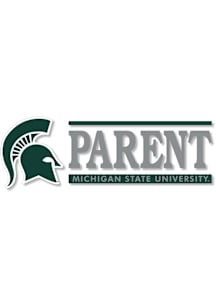 Michigan State Spartans 6x2 Parent Auto Decal - Green