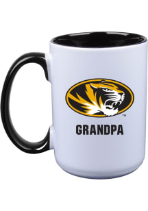 Missouri Tigers Grandpa 15oz Ceramic Mug - White