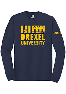Summit Sportswear Drexel Dragons Navy Blue Admitted Students Day 2017 Long Sleeve T Shirt