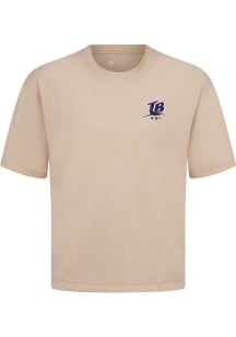 Levelwear Tampa Bay Rays Tan Signature Knit Core Short Sleeve Fashion T Shirt