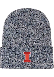 LogoFit Illinois Fighting Illini Navy Blue Bueller Mens Knit Hat
