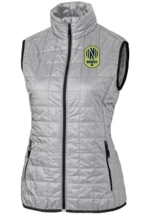 Cutter and Buck Nashville SC Womens Grey Rainier PrimaLoft Vest