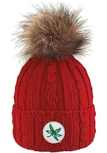 LogoFit Ohio State Buckeyes Red Alps Womens Knit Hat