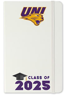 Northern Iowa Panthers Class of 25 team logo Notebook and Folder - White