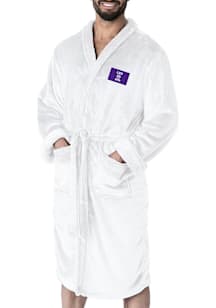 LSU Tigers White Dad Silk Touch Bathrobes