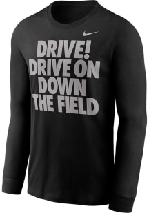 Mens Ohio State Buckeyes Black Nike Local Cotton Tee