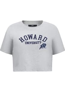 Pro Standard Howard Bison Womens Grey Classic Short Sleeve T-Shirt