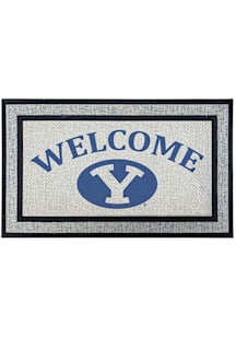 BYU Cougars Welcome 18x30 Door Mat