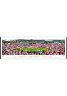 Blakeway Panoramas Indiana Hoosiers 2026 Rose Bowl vs. Alabama Standard Frame Framed Posters