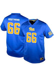 Ben Kauffman Genuine Collective Mens Blue Pitt Panthers NIL Football Jersey