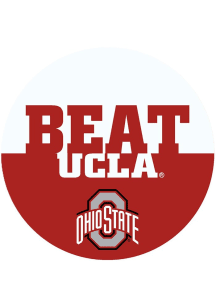 Red Ohio State Buckeyes BEAT UCLA 3&quot; Button