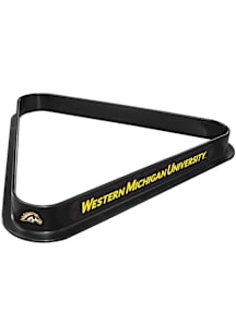 Western Michigan Broncos Triangle Billiard Ball Rack