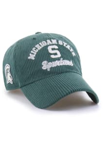 47 Green Michigan State Spartans Squib Clean Up Adjustable Hat