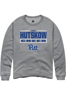 Lexi Hutskow Rally Mens Graphite Pitt Panthers NIL Stacked Box Player Crew