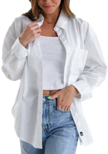 Gameday Social Iowa Hawkeyes Womens White Ripley LS Tee