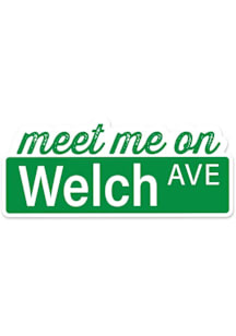 Ames Meet Me On Welch Ave Stickers - Green