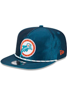 New Era Miami Dolphins Teal GOLFER TEAM ROPE Mens Snapback Hat