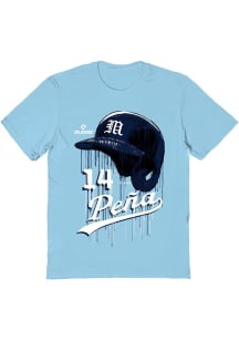 Vive La Fete Maine Black Bears Youth Light Blue Drip Short Sleeve T-Shirt