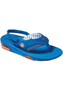 Chicago Cubs Little Fanning Baby Slippers