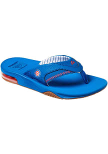 Chicago Cubs Kids Fanning Youth Slippers